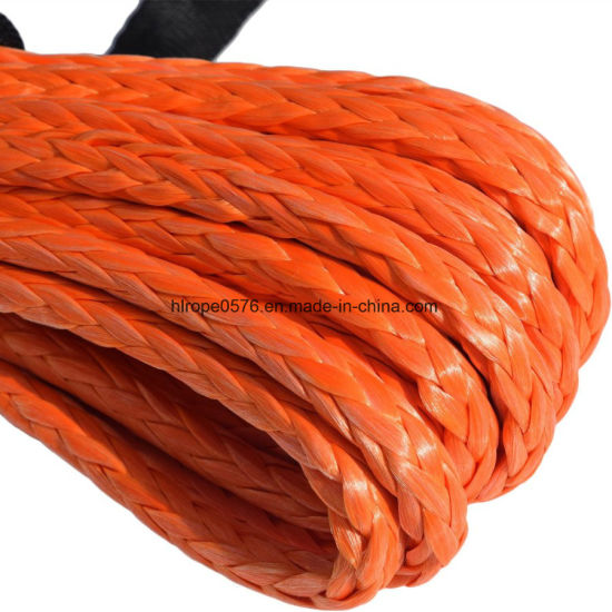 Impa Polyester Cover 12 Strand Synthetic UHMWPE / HMPE HMWPE Marine Towing Rope til fortøjning offshore