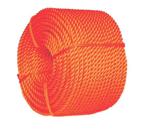 Orange 3strand polyethylen PE plast reb