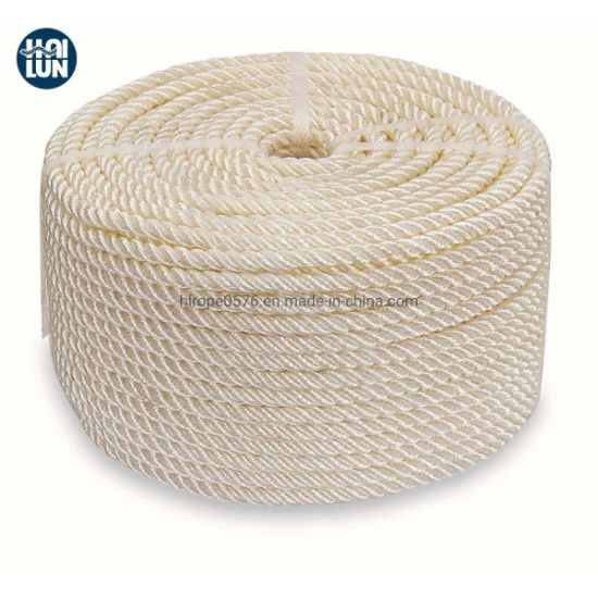 Factory Wholesale 8 Strand Polypropylen / Polyester / Nylon Twisted Marine Rope