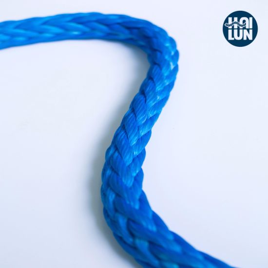 12 Strand Hmwpe Båd Rope med Splice øjne begge ender