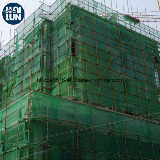 Højkvalitets konstruktion Sikkerhedsnet / skygge net / HDPE Plastic Safety Net til bygning