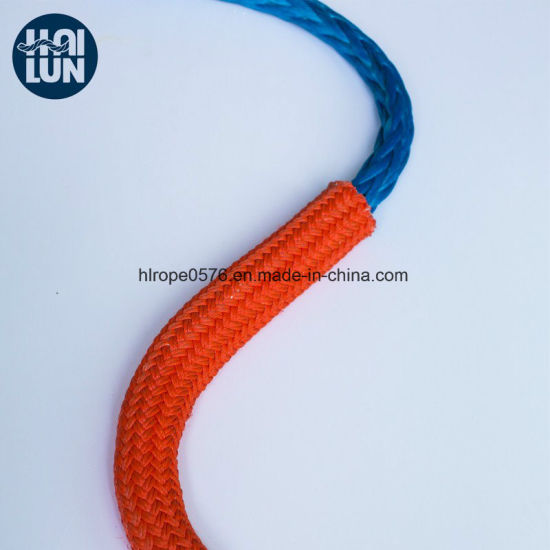 Impa Polyester Cover 12 Strand Synthetic UHMWPE / HMPE HMWPE Marine Towing Rope til fortøjning offshore