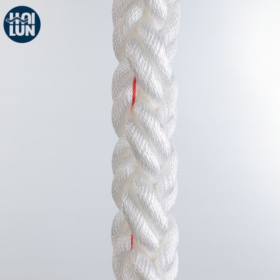 8-strenget kemisk fiber reb fortøjningsreb polyester reb marine reb